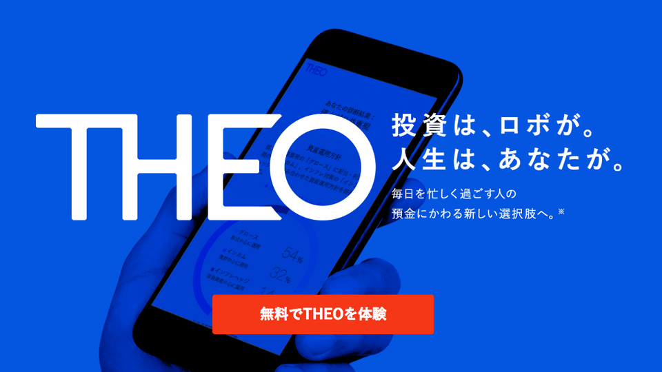 ロボアドバイザーTHEOは利用すべき?SBI証券と提携したその実力とは