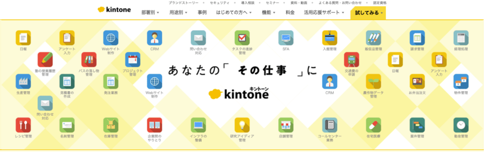 kintone