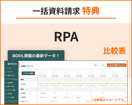 RPAの比較表
